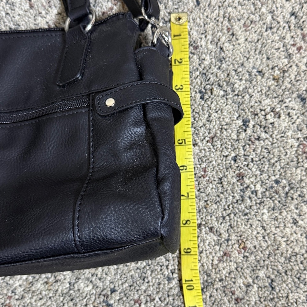 Multisac Black Shoulder Bag Multiple Pockets & Co… - image 6